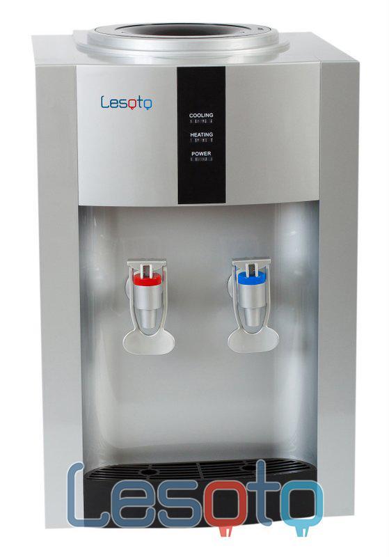 Кулер для воды LESOTO 16 T/E silver-black 